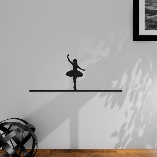 Décoration murale danse classique minimaliste - Quatrième croisée