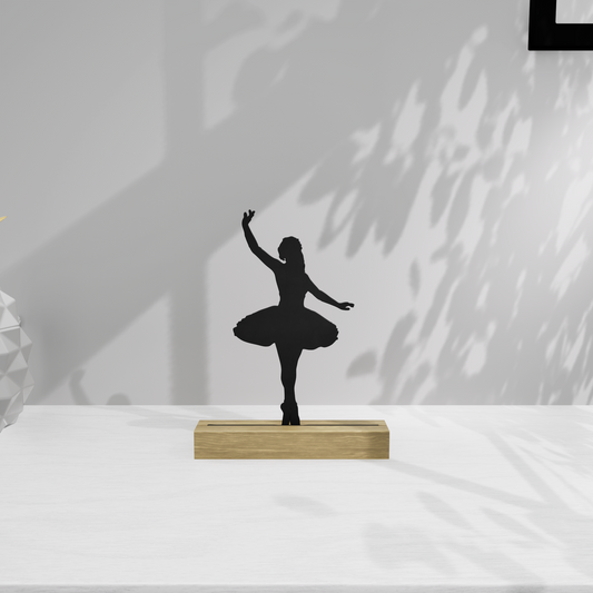 Décoration à poser danse classique minimaliste - Quatrième croisée