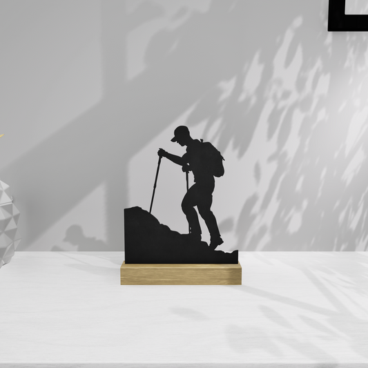 Décoration à poser randonnée minimaliste - Versant inspirant