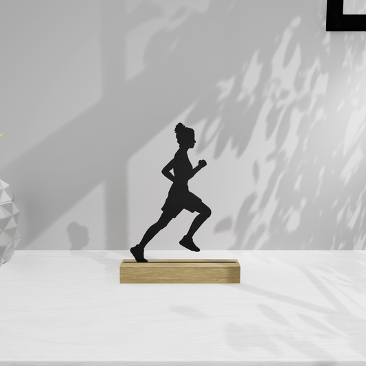 Décoration à poser course à pied minimaliste - Tempo tonique